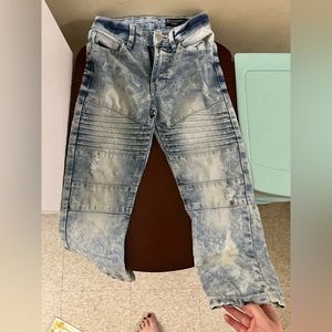 🔥5/$10🔥 South Pole Acid Wash Distressed Moto Jeans Boys